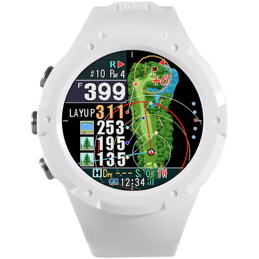 Evolve GII ゴルフ GPS レーザー グリーン&レッド 3点間計測 防水 USB充電 Shot Navi