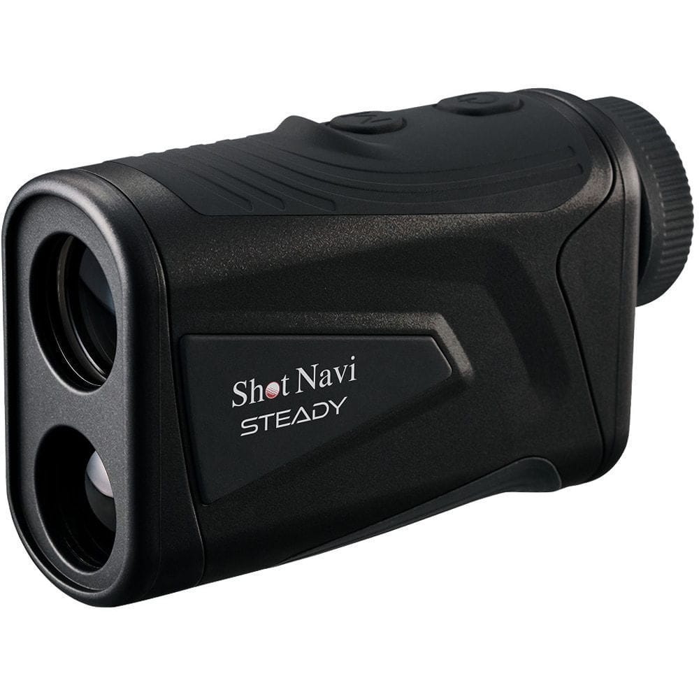 STEADY ブラック ゴルフ 距離計 レーザー グリーン&レッド 3点間計測 防水 USB充電 Shot Navi ホワイト
