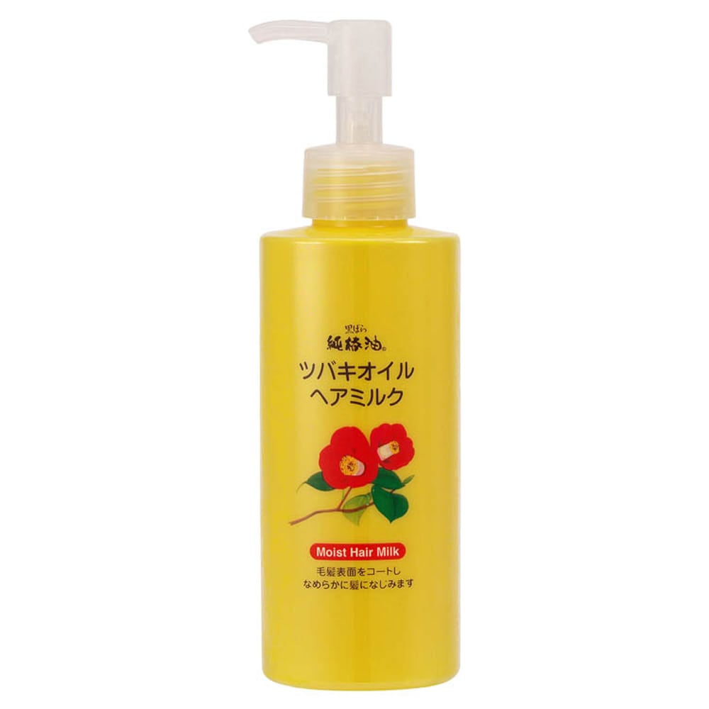 ツバキオイルヘアミルク 150ml 17901 ツバキオイル ヘアミルク 洗い流さない ダメージケア うるおい まとまり ツヤ アウトバス ヘアケア ツバキオイル