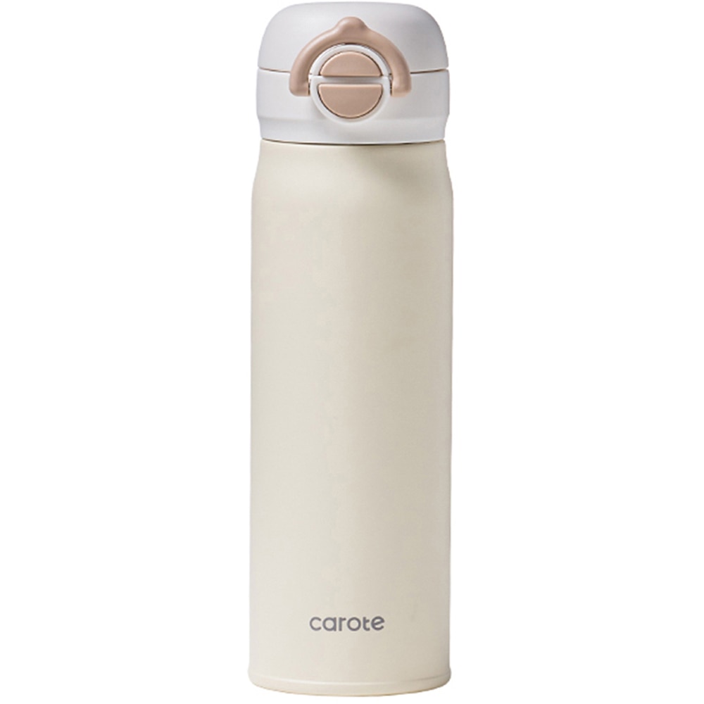 ワンタッチマグボトル 480ml Daily-2Way アイボリー マグボトル 水筒 0.48L 保冷 ストロー 直飲み かわいい アイボリー カローテ カローテ カローテ