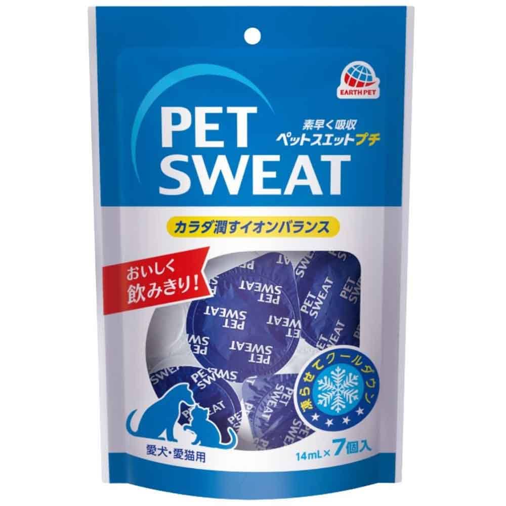 ペットスエット プチ ７個入り 14mL x 7個  ペット ペット用品 ペットのドリンク ペットの水分補給 ヨーグルト風味 ペットスエット