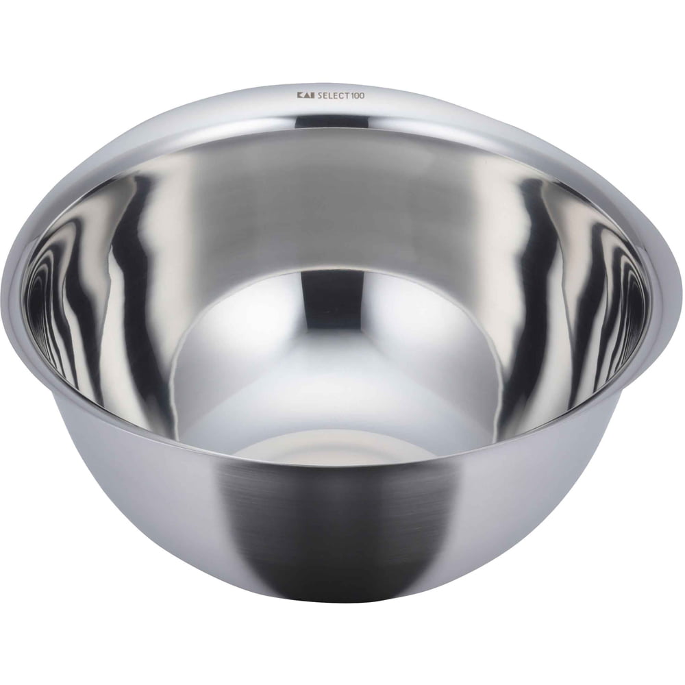 セレクト100 ボウル 25cm DF5000 貝印 select100 ボウル ステンレス調理器具 持ちやすい コンパクト収納 食洗機対応 SELECT100