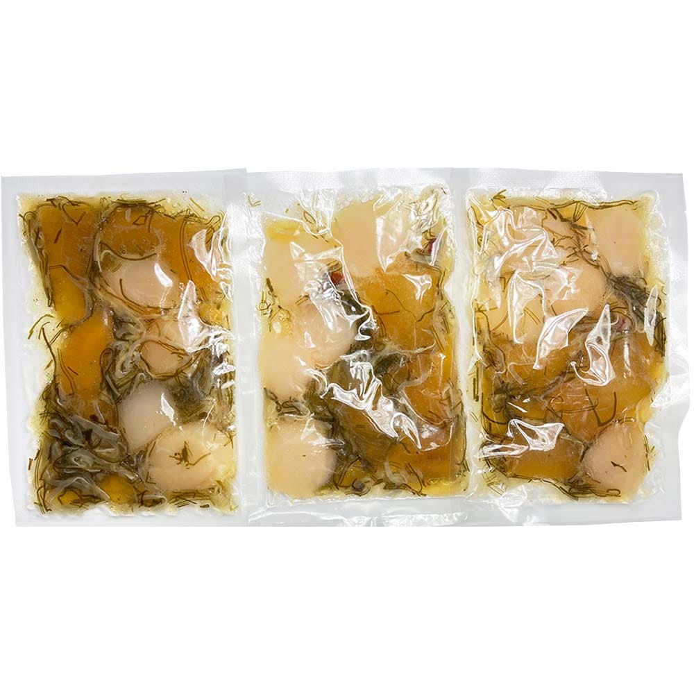 ほたて貝柱松前漬 540g ホタテ 貝柱 数の子 松前 北海道 函館 珍味 いか ギフト 魚介 布目 【TD】 【代引不可】