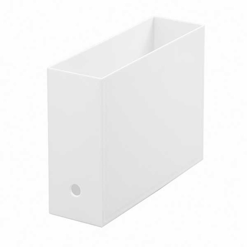 どこでも!ファイルボックス スリム MA-3156 ファイルボックス 収納ケース 収納 ボックス A4 整理 タオル 洗剤 透明 スリム ベストコ クリア ホワイト