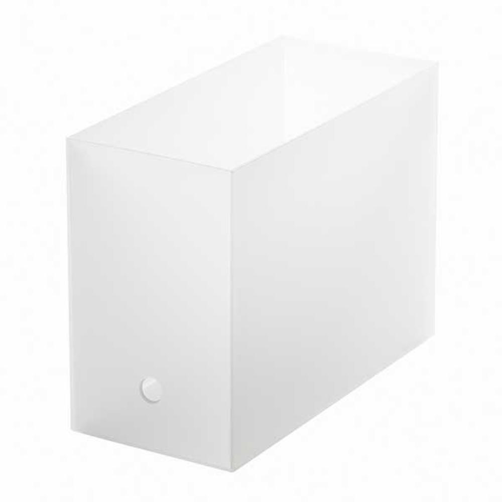 どこでも!ファイルボックス ワイド 4個セット ファイルボックス 収納ケース 収納 ボックス A4 整理 タオル 洗剤 透明 ワイド ベストコ クリア ホワイト