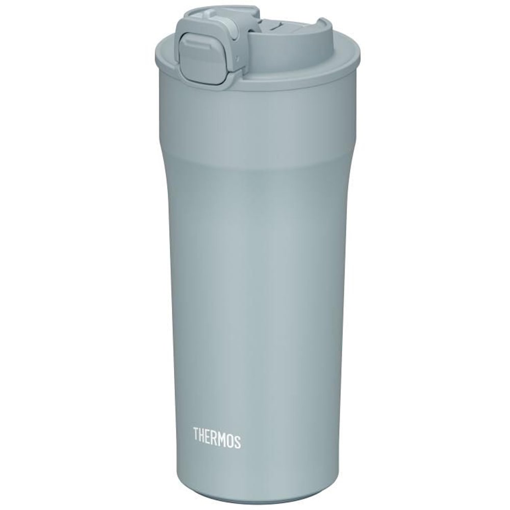 サーモス 水筒 真空断熱ケータイタンブラー 420ml JPI-420 サーモス THERMOS 真空断熱 タンブラー 食洗機対応 漏れない ロック機能 ドリンクホルダー 保温保冷 420ml THERMOS ダークグレー アイボリー アッシュブルー