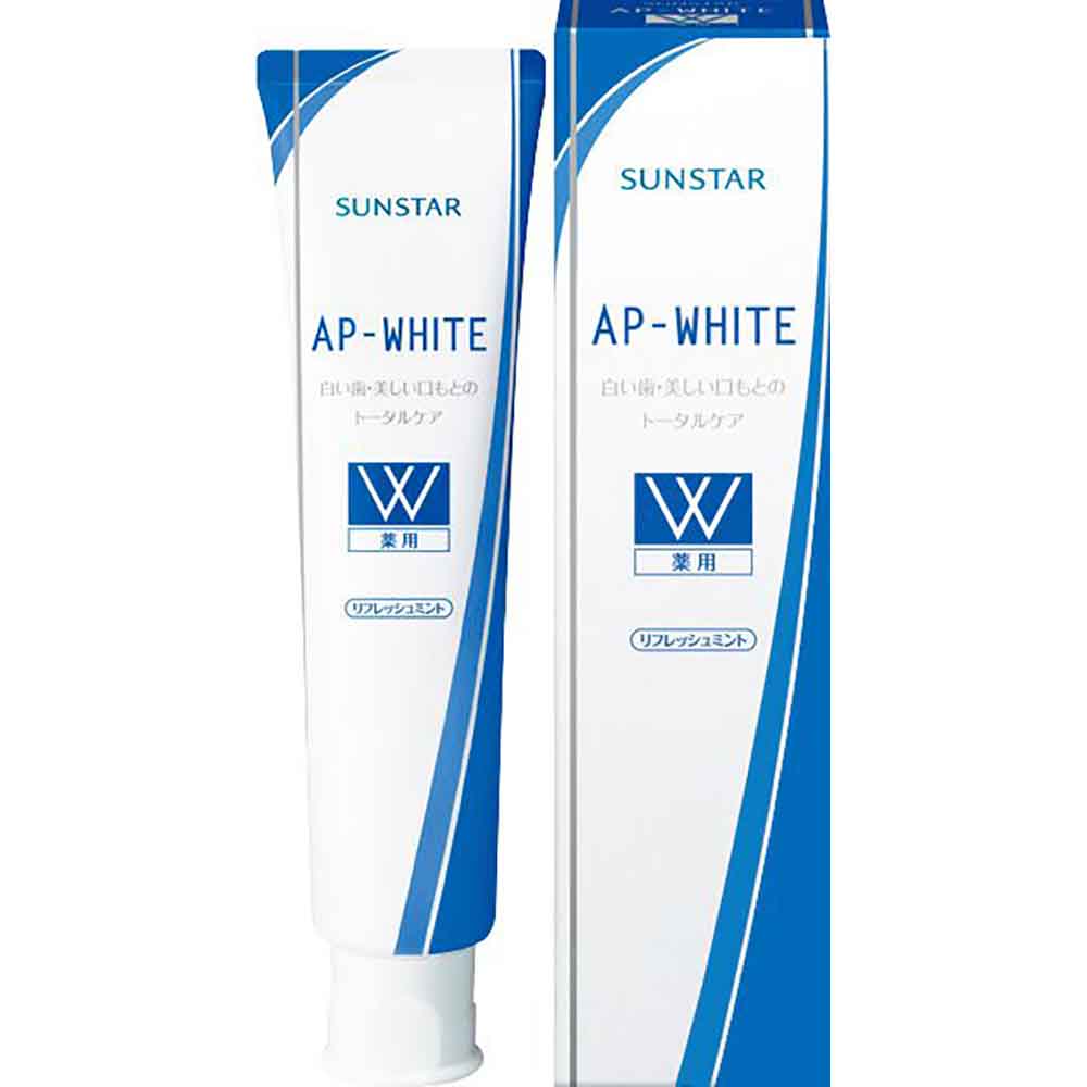 薬用APホワイトペースト 110g 20741 20743 サンスター ハミガキ 歯みがき粉 AP オーラルケア 薬用ハミガキ 薬用APホワイト リフレッシュミント フローラルミント