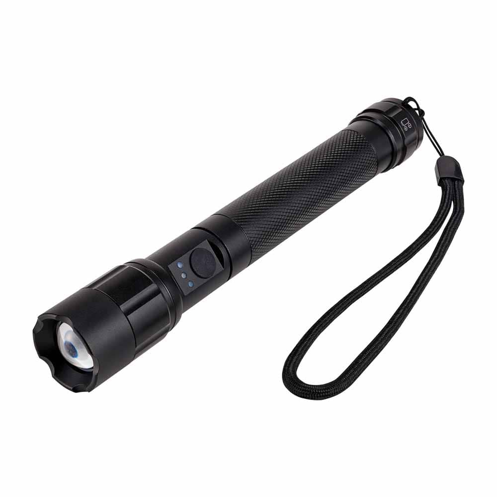 LEDアルミライト DOP-EP520<br>ELPA エルパ 懐中電灯 灯器 ライト 防災 災害 緊急時 電池残量 インジケーター 朝日電器株式会社