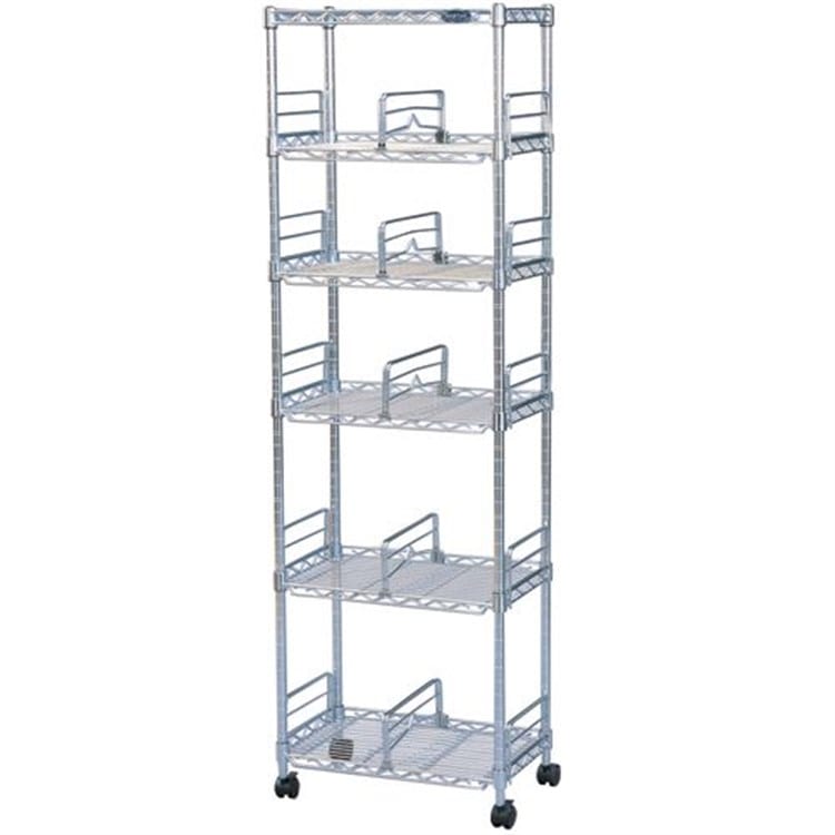 メタルミニ(ポール直径19mm:棚板6枚)ブックシェルフ MM-B425