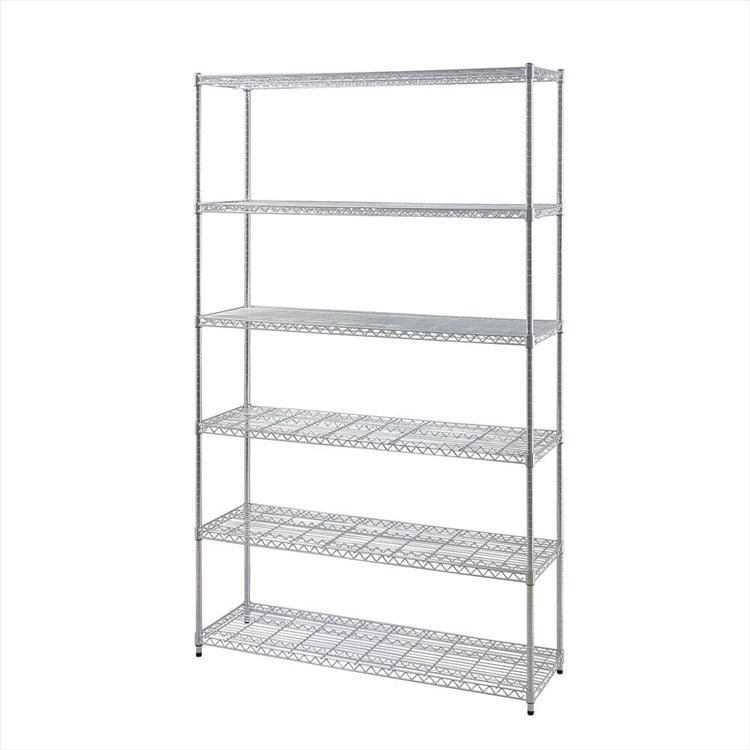 幅150cm】メタルシェルフ SE-1521 シルバー スチールラック メタル