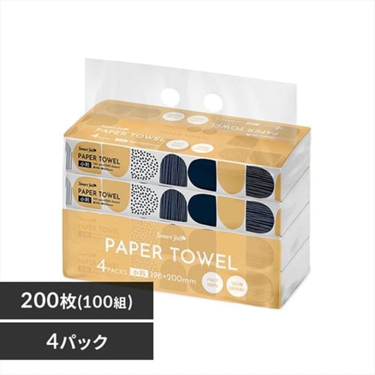 ペーパータオル 4パック スマートエール