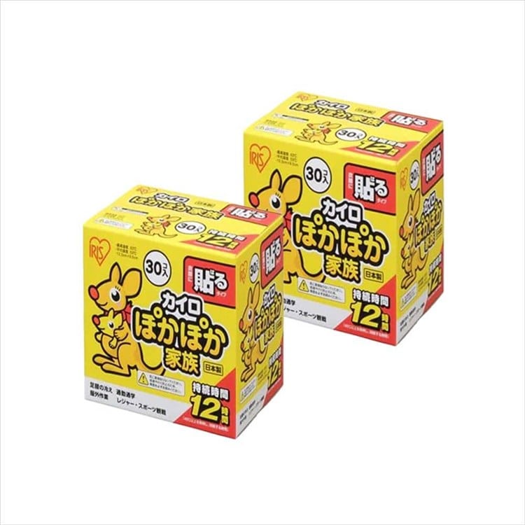 【60枚】 貼るカイロ レギュラーサイズ 30枚入×2
