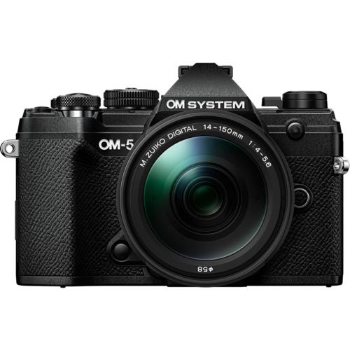 【長期保証付】OM SYSTEM OM-5 14-150mm II レンズキット(ブラック)