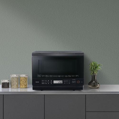 東芝(TOSHIBA) ER-YD70-K(ブラック) 石窯ドーム スチームオーブンレンジ 26L