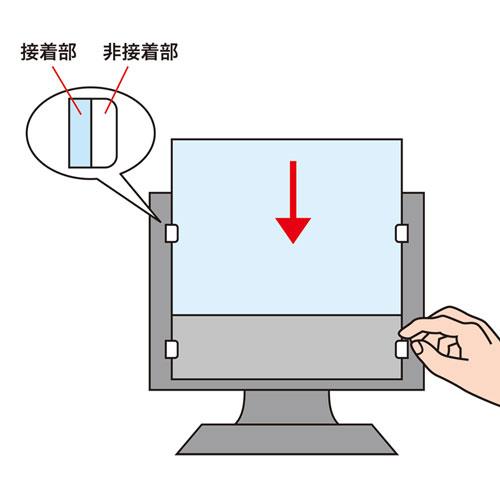 お得通販 サンワサプライ CRT-ND90ST140W 14.0インチワイド(16:9) 対応