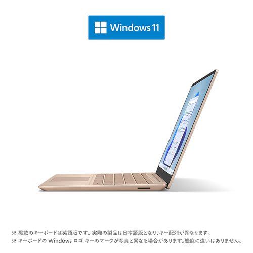 【長期保証付】マイクロソフト(Microsoft) Surface Laptop Go 2(サンドストーン) 12.4型 Core  i5/8GB/256GB/Office 8QF-00054