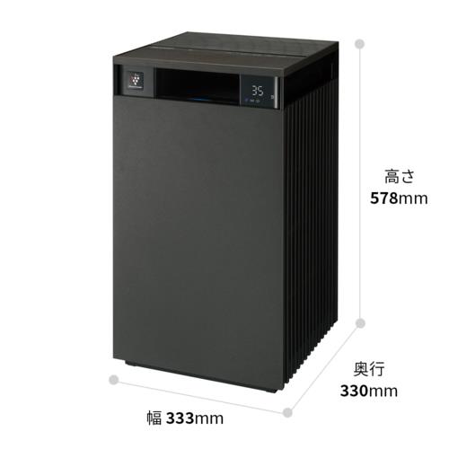 シャープ(SHARP) FP-S120-T ブラウン系 空気清浄機 プラズマクラスター25000 空清53畳