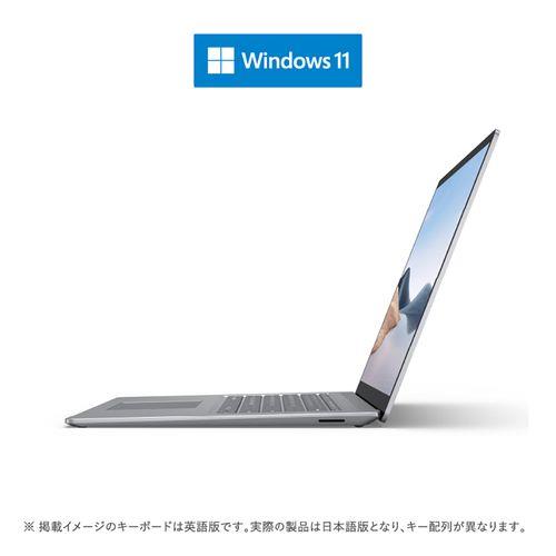 【長期保証付】マイクロソフト(Microsoft) Surface Laptop 4(プラチナ) 15型 Ryzen  7/8GB/256GB/Office 5UI-00046