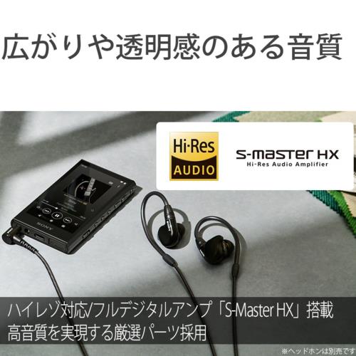 【長期保証付】ソニー(SONY) NW-A306 B(ブラック) ハイレゾ音源対応 ウォークマン Aシリーズ 32GB