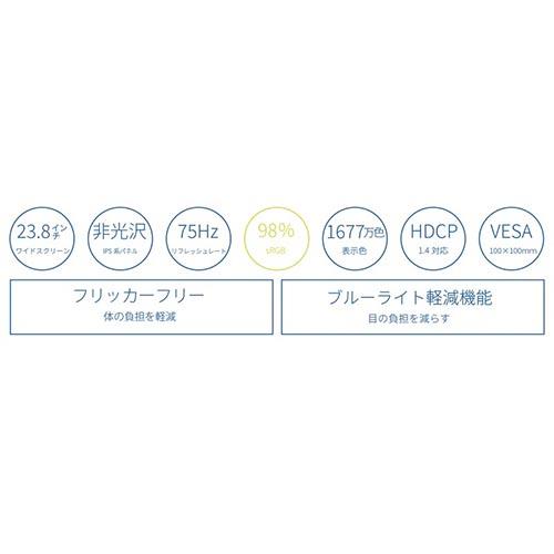 ジャパンネクスト(JAPANNEXT) JN-HSP238IPSFHD 23.8型ワイド(16:9) IPS