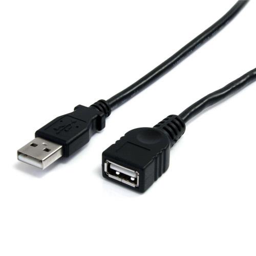 StarTech(スターテック) USBEXTAA3BK USB 2.0延長ケーブル オス/メス