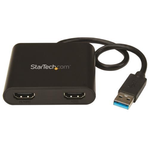 StarTech(スターテック) USB32HD2 USB 3.0接続2ポートHDMIアダプタ 4K