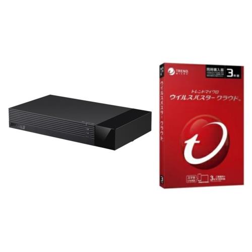 バッファロー(BUFFALO) HDV-SAM4.0U3-BKA HDD 4TB + ウイルスバスター