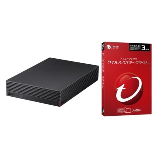 バッファロー(BUFFALO) HD-EDS8U3-BE 8TB + ウイルスバスター クラウド