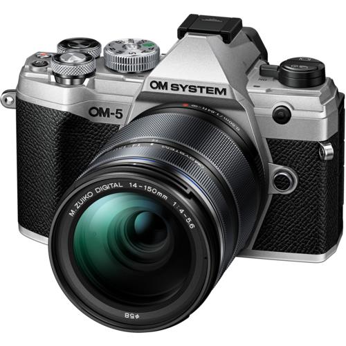 【長期保証付】OM SYSTEM OM-5 14-150mm II レンズキット(シルバー)