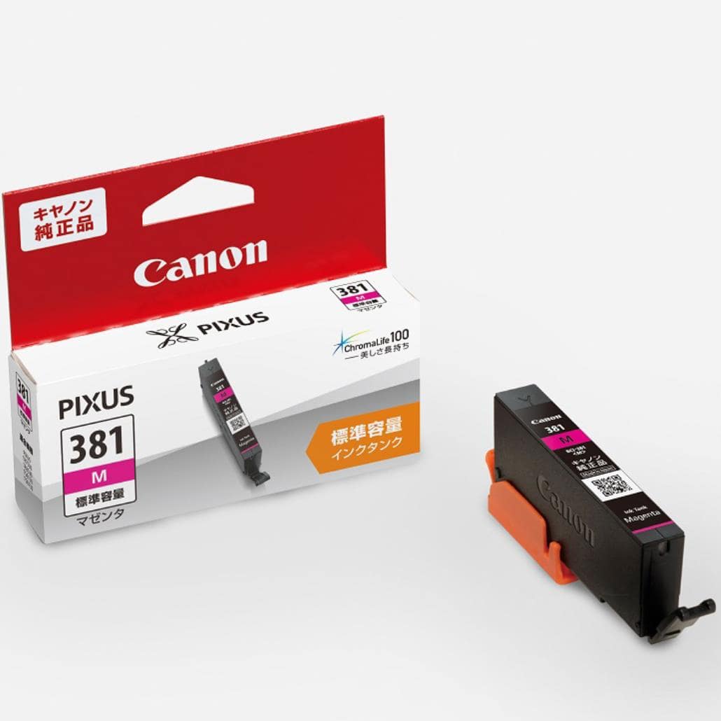 CANON(キヤノン) BCI-381M 純正 インクタンク BCI-381M マゼンタ 標準