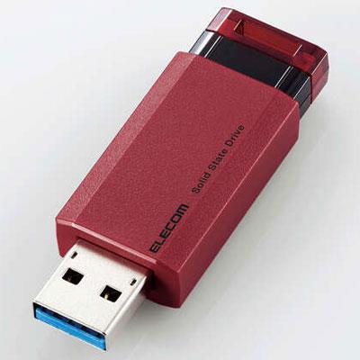 エレコム ESD-EPK0500GRD 500GB ポータブルSSD USB