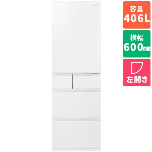 標準設置料金込】【長期保証付】パナソニック(Panasonic) NR-E419EXL-W