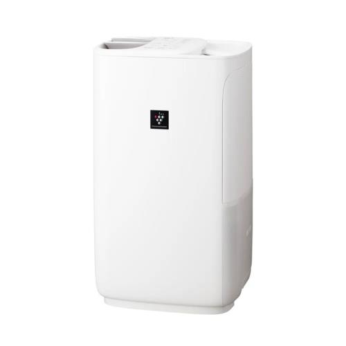 シャープ(SHARP) HV-S55-W ホワイト系 ハイブリッド式加湿器 プラズマクラスター7000 550ml/h 4Lﾀﾝｸ