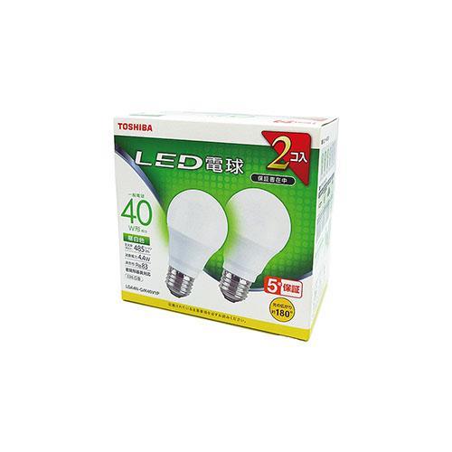 東芝(TOSHIBA) LDA4N-G/K40V1P LED電球(昼白色) E26口金 40W形相当