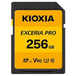 キオクシア(KIOXIA) KSDXU-A256G EXCERIA PRO SDXCカード 256GB