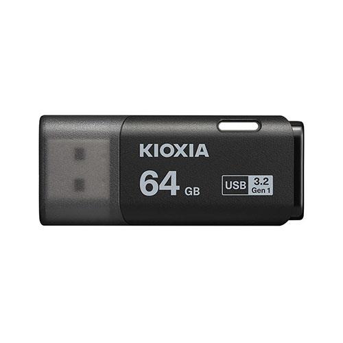 キオクシア(KIOXIA) KUC-3A064GK(ブラック) TransMemory U301 USBフラッシュメモリ 64GB