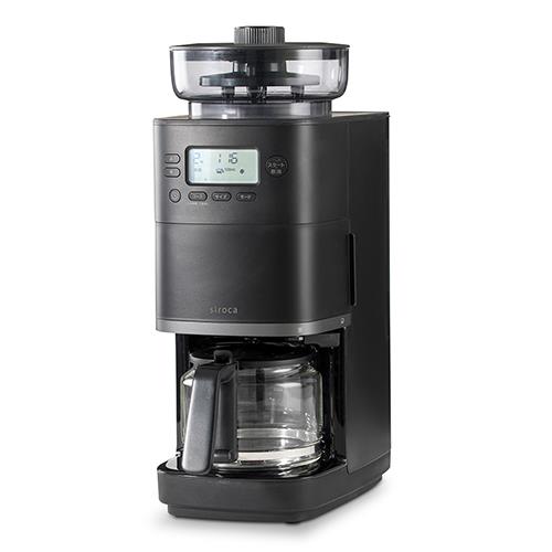 シロカ(siroca) CM-6C261 コーン式全自動コーヒーメーカー カフェばこPRO