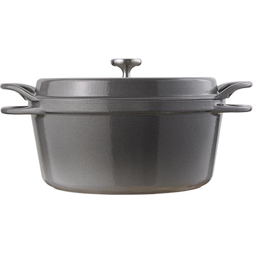 バーミキュラ 【訳あり】オーブンポットラウンド 22cm パールグレー