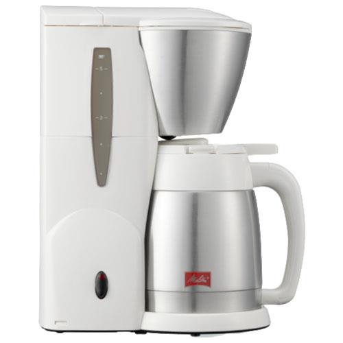 メリタ(Melitta) SKT55-3W(ホワイト) コーヒーメーカー メリタ ノアプラス フィルターペーパー式 5杯