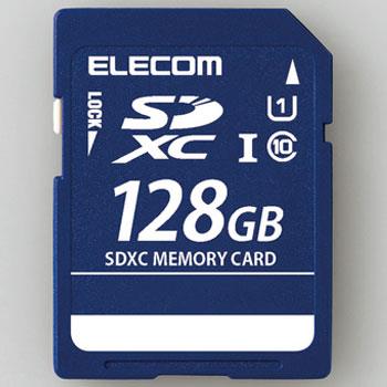 エレコム(ELECOM) MF-DSD128GU11R SDXCメモリカード UHS-I 対応 128GB ...