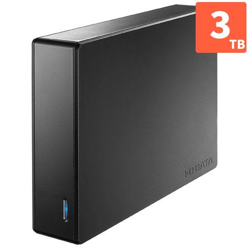 HDCZ-UTL3KB 外付けHDD 3TB USB3.1Gen1(USB3.0) USB2.0接続