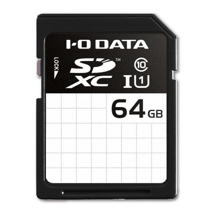 IODATA(アイ・オー・データ) BSD-64GU1 UHS-I UHS スピードクラス1対応 SDカード 64GB