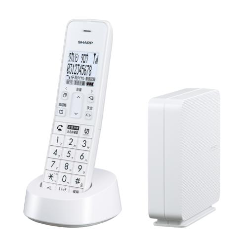 シャープ(SHARP) JD-SF3CL-W(ホワイト系) 電話機 子機1台: ECカレント ...
