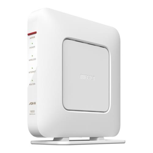 バッファロー(BUFFALO) WSR-1800AX4S-WH(ホワイト) Wi-Fi 6対応