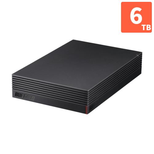 バッファロー(BUFFALO) HD-EDS6U3-BE パソコン&テレビ録画用 外付けHDD