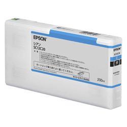 エプソン(EPSON) SC12C20(シアン) 純正 インクカートリッジ 200ml: EC