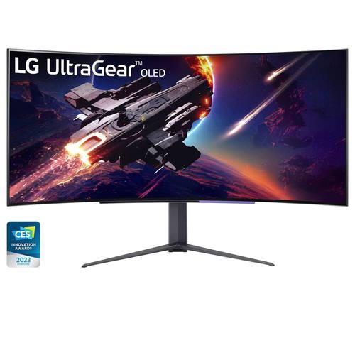 LGエレクトロニクス(LG) 45GR95QE-B LG UltraGear OLED 44.5型 UWQHD有機ELゲーミング曲面ディスプレイ  240Hz