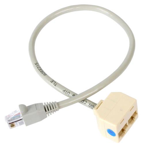 StarTech(スターテック) RJ45SPLITTER RJ45モジュラー分岐スプリッタ 1x オス-2x メス