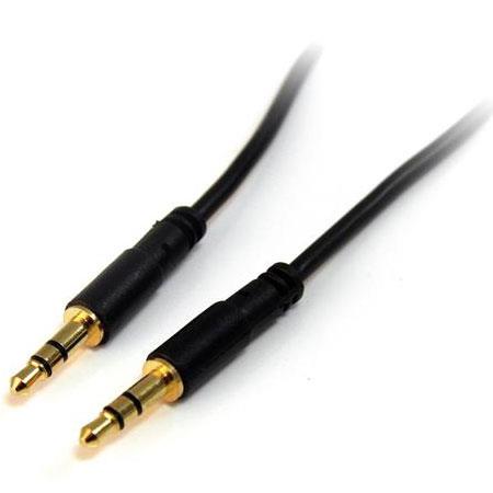 StarTech(スターテック) MU15MMS ブラック スリム3.5mmテレオミニプラグオーディオケーブル 4.6m