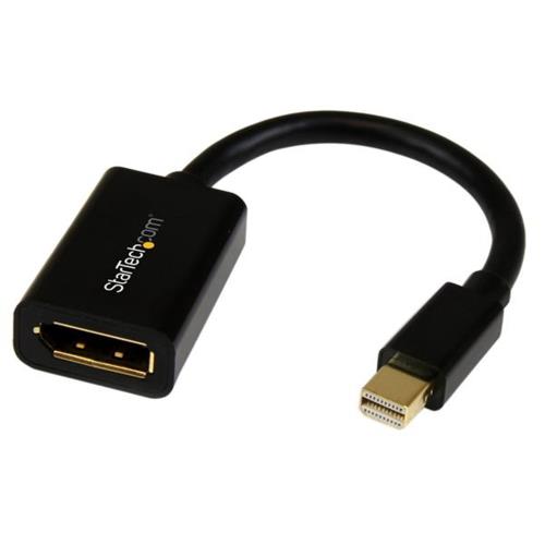 StarTech(スターテック) MDP2DPMF6IN ブラック Mini DisplayPort DisplayPort変換ケーブルアダプタ 15cm